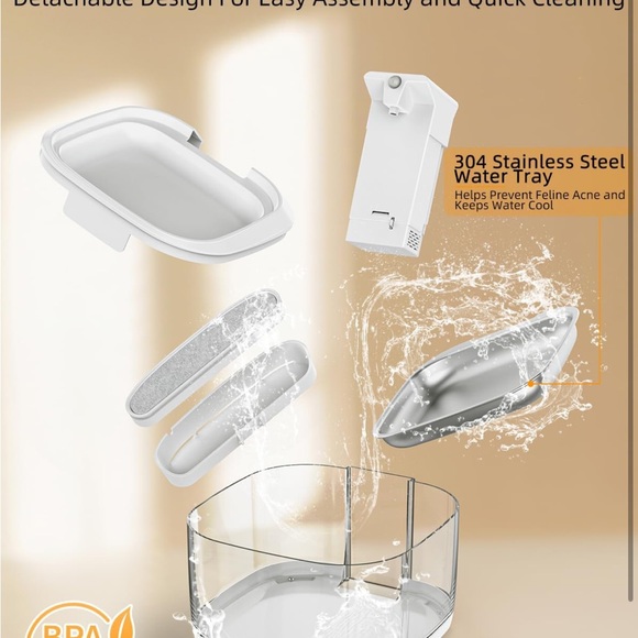 Wireless cat water fountain - Picture 5 of 11